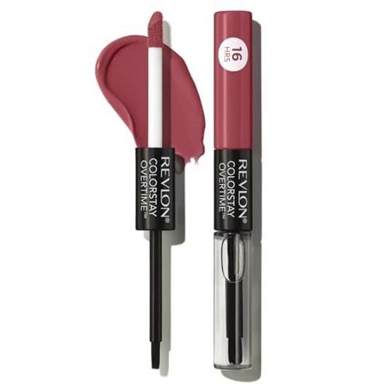 Revlon ColorStay Overtime Lip Color N 380 Always Sienna (Color Image Burgundy) Tint Gloss Shine Beautiful Development