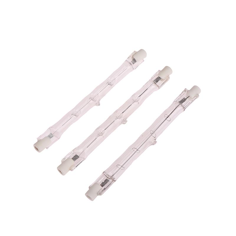 1 lámpara halógena de 100/200/300 W, 118 mm, doble extremo, lineal, R7S