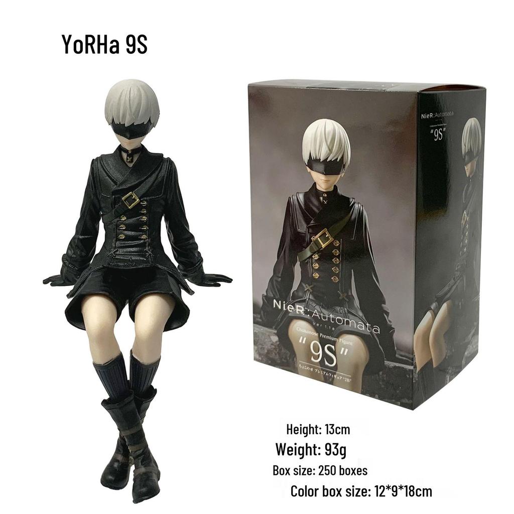 Anime Figurine Model: Cute Girl Jack-O 2B Nier Automata Display Piece