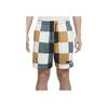 Jordan Plaid Patchwork Logo Print Straight Shorts Men Bottoms Multicolor DQ8348-384