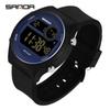 SANDA New Single Movement Electronic Watch Multifunctional Men's and Women's Fashion Outdoor Sports Waterproof Watches