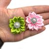 50/100pcs Flowers Dog Bows Small Dogs Hair Bows Fashion Pet Hair Accessories Pet Dog Grooming Bows Pearl Style Dogs Hair Bow