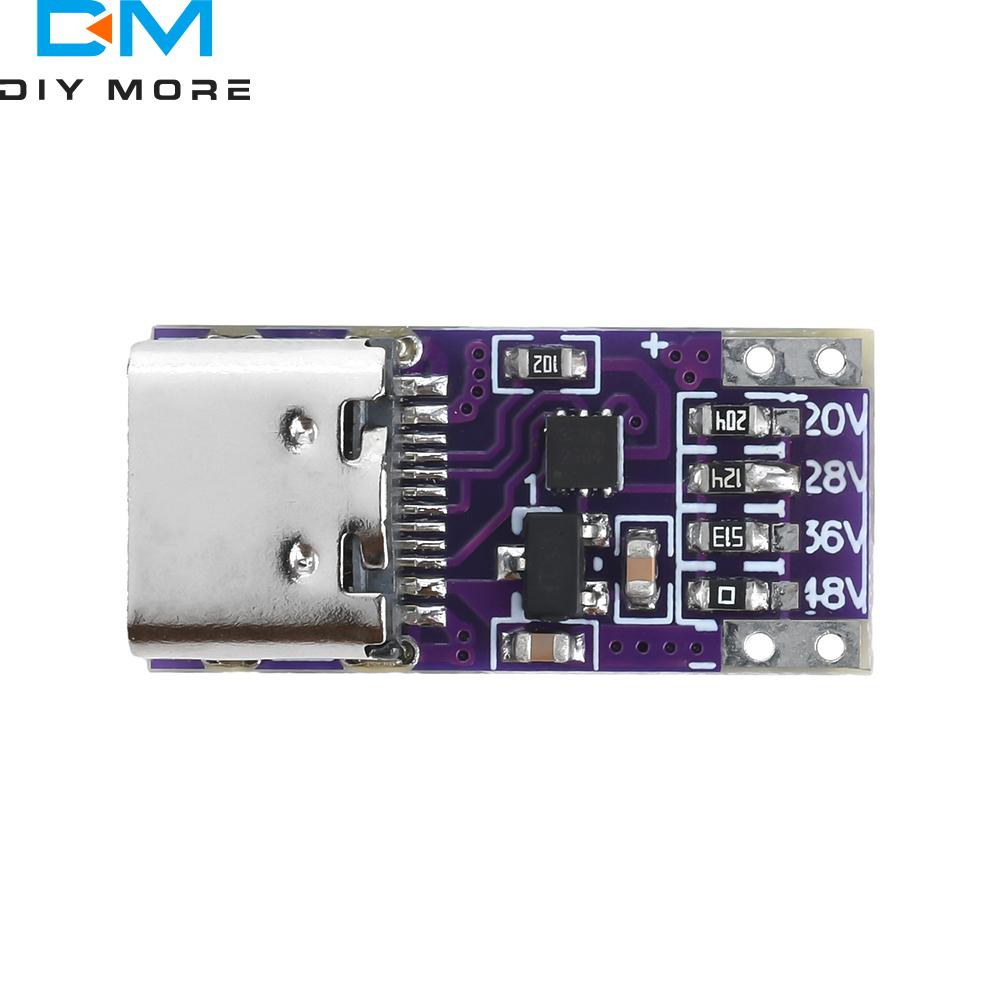 Type C PD3.1 PD3.0 QC3.0 Fast Charging Protocol Module 3A Aging Test Board 9V12V20V28V36V48V