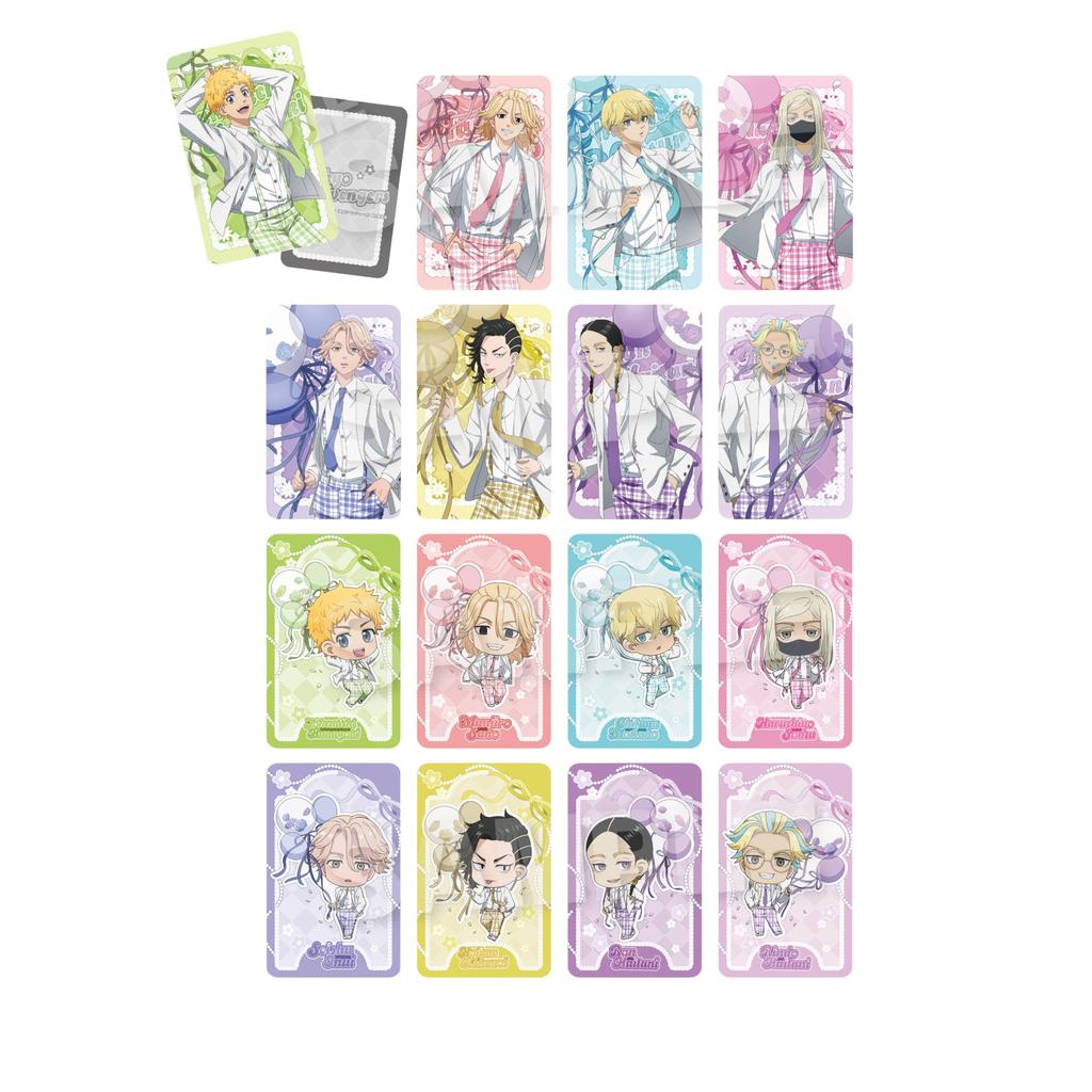 Tokyo Revengers Trading Hologram Cards Balloon Suit Box ver. 16-Piece