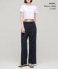 MUSINSA STANDARD WOMAN [Cooltandard] Women'S Wide Hidden Banding Slacks [Navy]