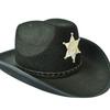 Halloween Retro Cowboy Hat: Antique Knight & West Style with Star
