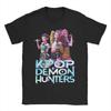 Summer Men Women Huntrix T Shirts Kpop Demon Hunters  Cotton Clothes Creative Short Sleeve Round Neck Shirt Graphic T-Shirts Top