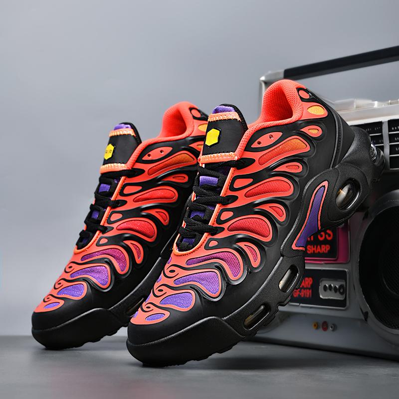 Zapatillas unisex con amortiguación para correr, deportivas para mujer, deportivas para correr, baloncesto, antideslizantes, para hombre