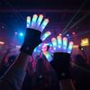Finger Light Up Glow Rave Gloves LED Colorful Flashing Finger Lighting Gloves Christmas Gifts for Kids Stocking Stuffers Gloves