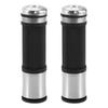 Motoforti Universal Motorcycle Hand Grips Cover Rubber Aluminum Alloy Handlebar Grips for Motorcycle Scooter Bicycle ATV 1 Pair
