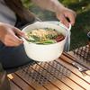 Anti-Scald Stainless Steel Trivet Woven Heat Proof Mat Portable Spiral Wire Trivet  For Hot Dishes