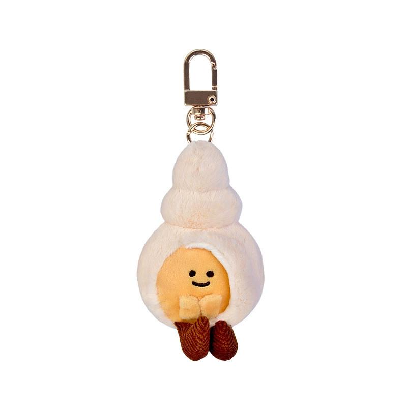 Marine Collection Plush Shrimp And Fish Bag Charm With Cute Animal Design For Girls