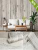 Blue Imitation Wood Furniture Waterproof Sticker Cabinet  Countertop Shelf Decoration Self-adhesive Vinyl Wood Grain Wallpaper