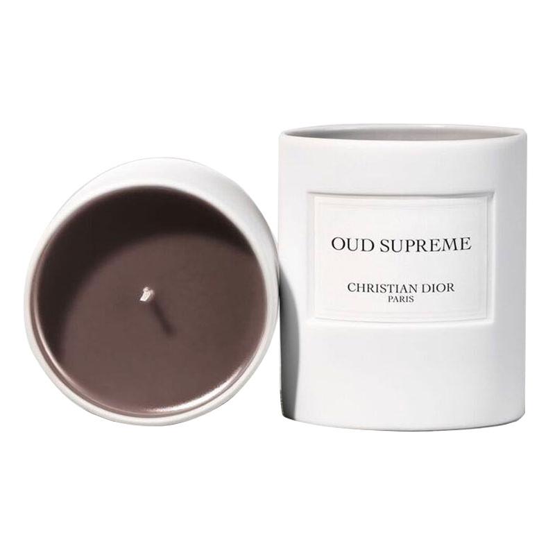 DIOR Practical Home Aromatherapy Candle Ebony Fenghua 250g белый