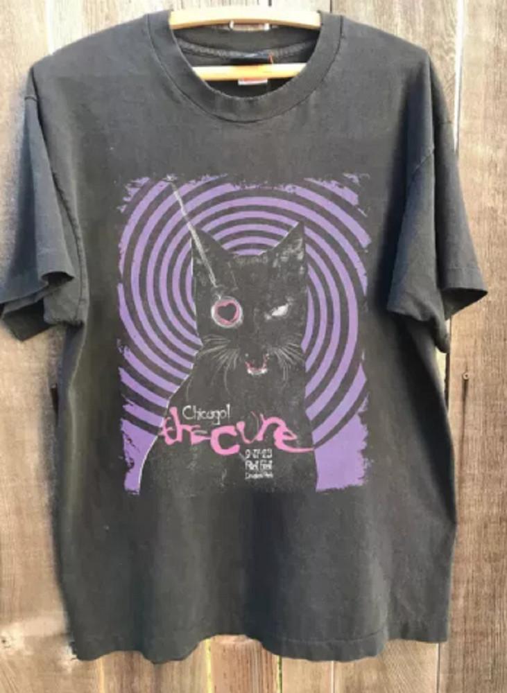 The Cure Love Cat Album TShirt 90s vintage The Cure Tour TShirt XXXL