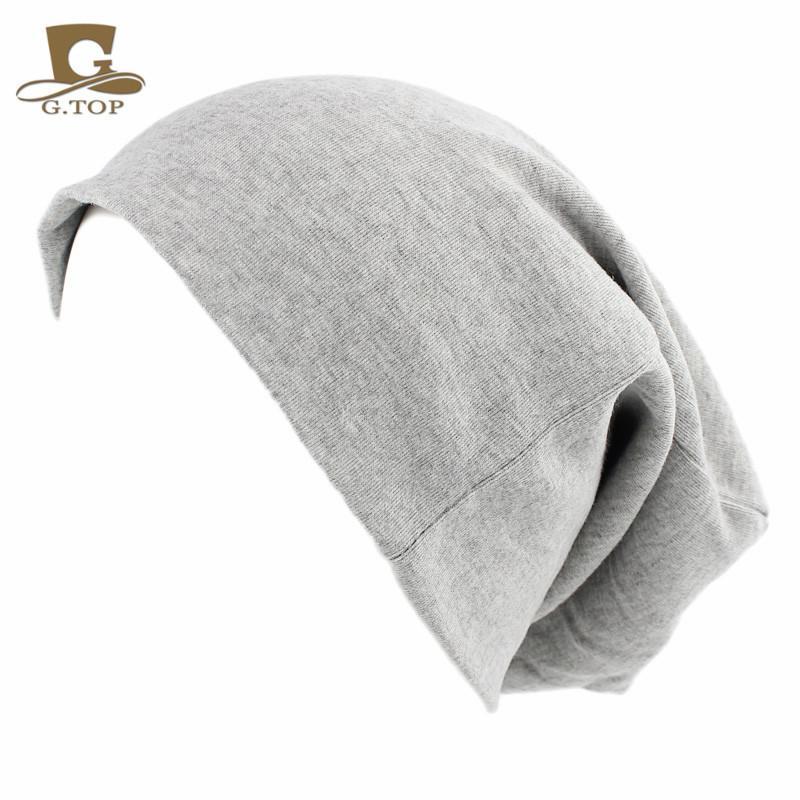 Men's and Women's Plain Light Plate Imitation Cashmere Pullover Hat Hipster Ear Protection Headscarf Hat Stack Confinement Hat Warm Adult