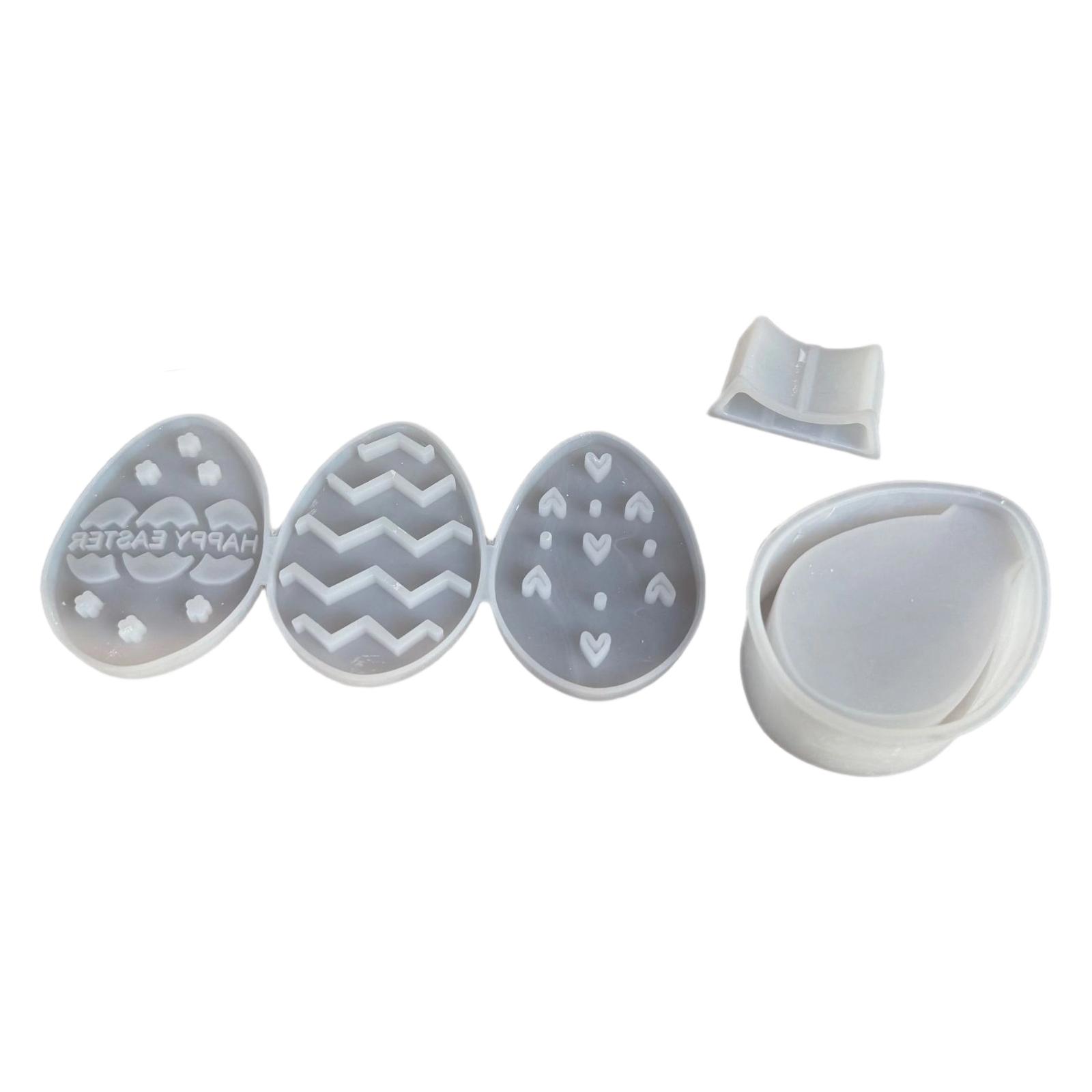 

Creative Egg Lamp Silicone Mold Gypsum Mold Crystal Drop Mold,without Light, One Size