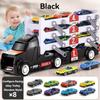 Kids Truck Deformation Transporter Car Toys Models Cars Educational Model Folding Track Toys for Boys Girls Birthday Xmas Gifts