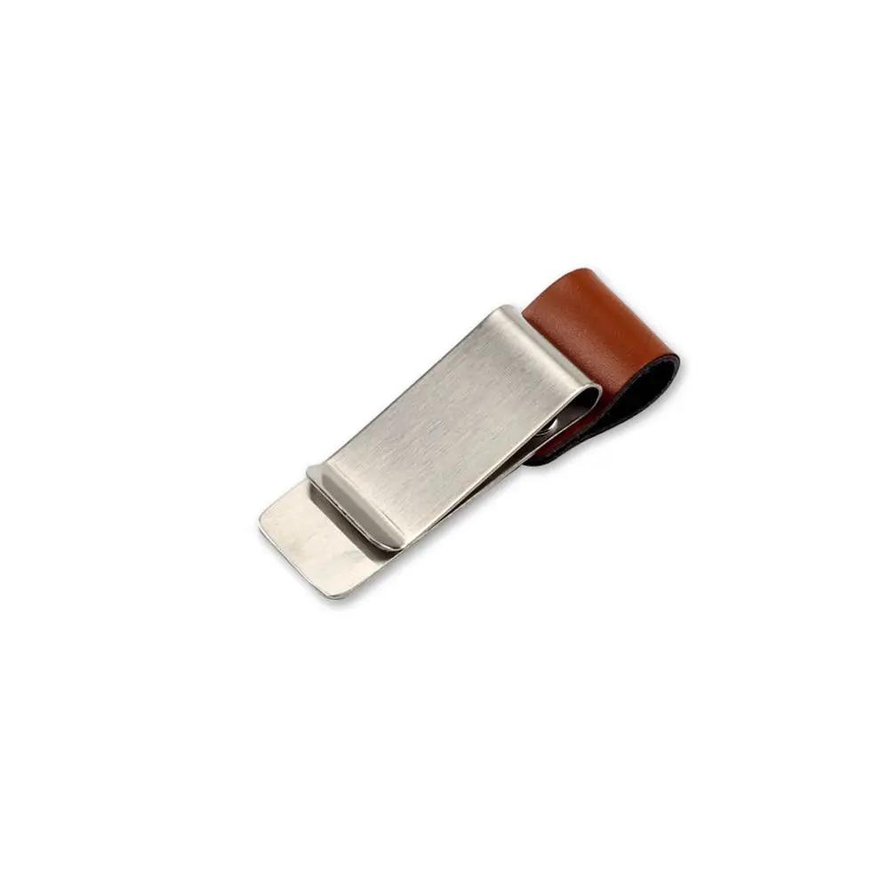 1Pc Stainless Steel Metal Money Clip Dollar Design Fashion Simple Silver Dollar Cash Clamp Holder Wallet For Men Women
