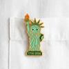 Decorative Brooch Cartoon Goddess Statue Design Zinc Alloy Brooch Pin Bag Sweater Suit Lapel Enamel Badge Outfit Accessory