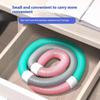 Weighted Soft Spring Hoop Foldable Fitness Hoop Exercise Hoop Slimming Exercise Equipment for Home and Travel