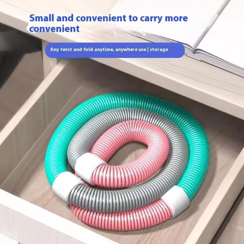 Weighted Soft Spring Hoop Foldable Fitness Hoop Exercise Hoop Slimming Exercise Equipment for Home and Travel