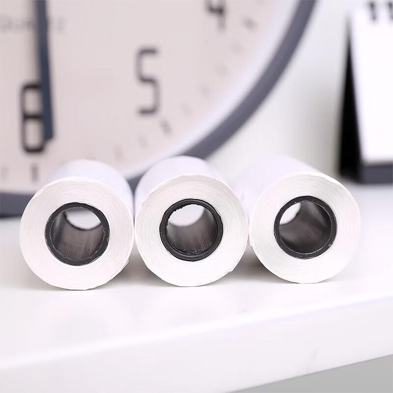 Deli 1-inch Thermal Sticker Paper Rolls CN plug (adapter included)