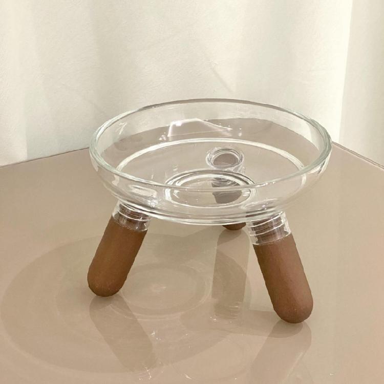 Elevated Dog Bowl Set Insert Dish Feeders And Easy To Clean Design For Small To Large Dogs Feeding Stand