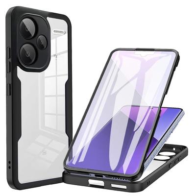 Coque de Protection plein écran 360, haute transparence, pour Redmi Note 13 Pro Plus 4G 5G 12 11 Redmi 13C 12C 10C A3 A2 A1