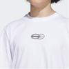 adidas Basketball Get Buckets Graphic Pullover Comfortable Short Sleeve T-Shirt Men Tops White JI7116