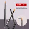 Nail Art Pen Easy To Use Apply Smoothly Metal Magnetic Body Brass Pen Bucket Flexible Bristles Manicure Art Wear-resistant Nail Art Constructor Pen