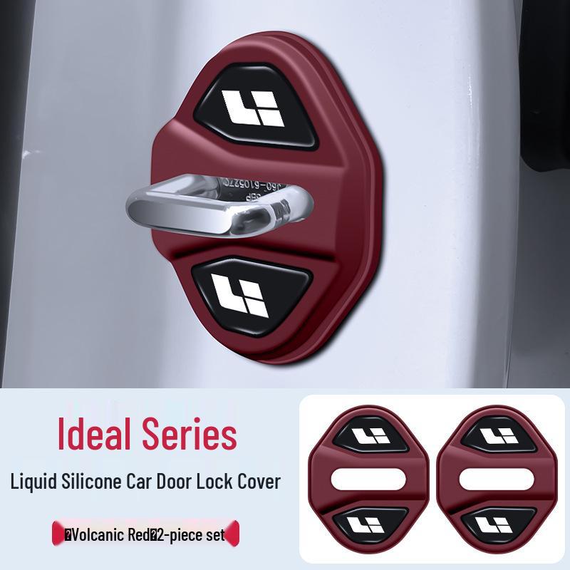 Compatible L6/L7 Silicone Door Lock Button Cover - Shock Absorbing Protective Cover