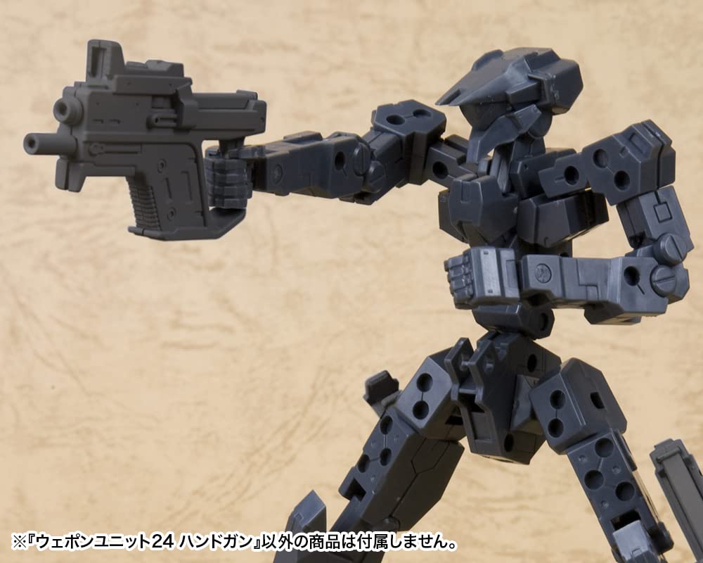 Kotobukiya Modeling Support Goods Weapon Unit 24 50mm in Plastic Model MW24X (KOTOBUKIYA) M.S.G Handgun, Approx. Length, Non-Scale