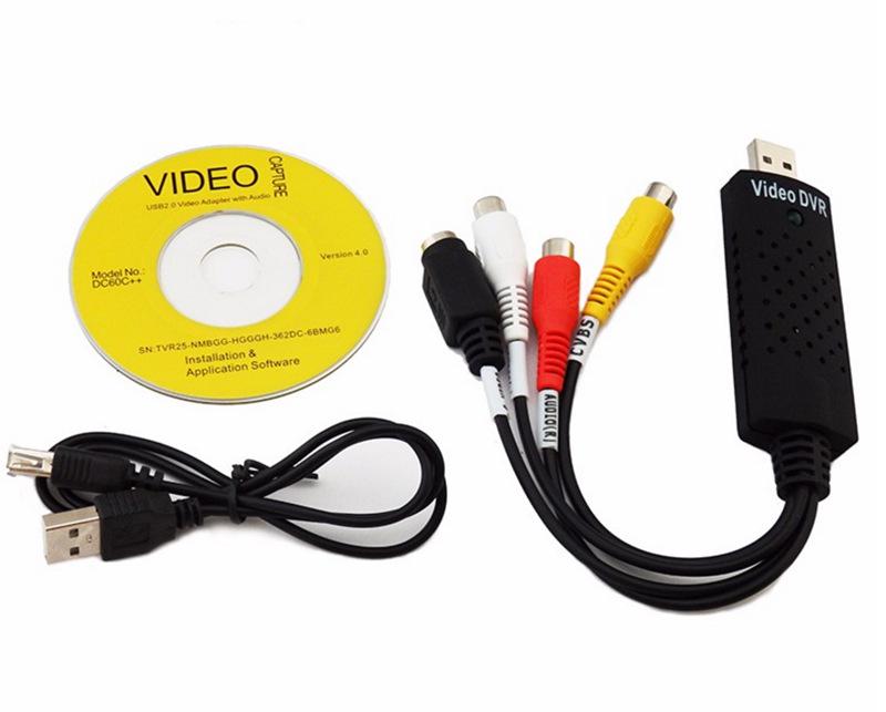 USB2.0 Einzelkanal Video Capture Card 007 Chip, Kompatibel mit Windows 10