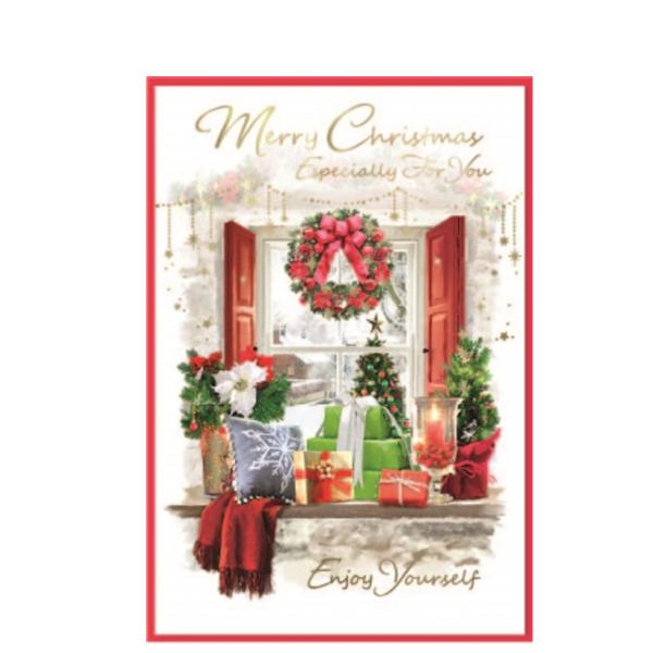 Simon Elvin Merry Christmas Especially For You Greetings Card (Pack of 6)
