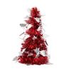 Kreativer Mini-Schreibtisch-Weihnachtsbaum, Gehäkelter Weihnachtsbaum, Weihnachtsdekorationen