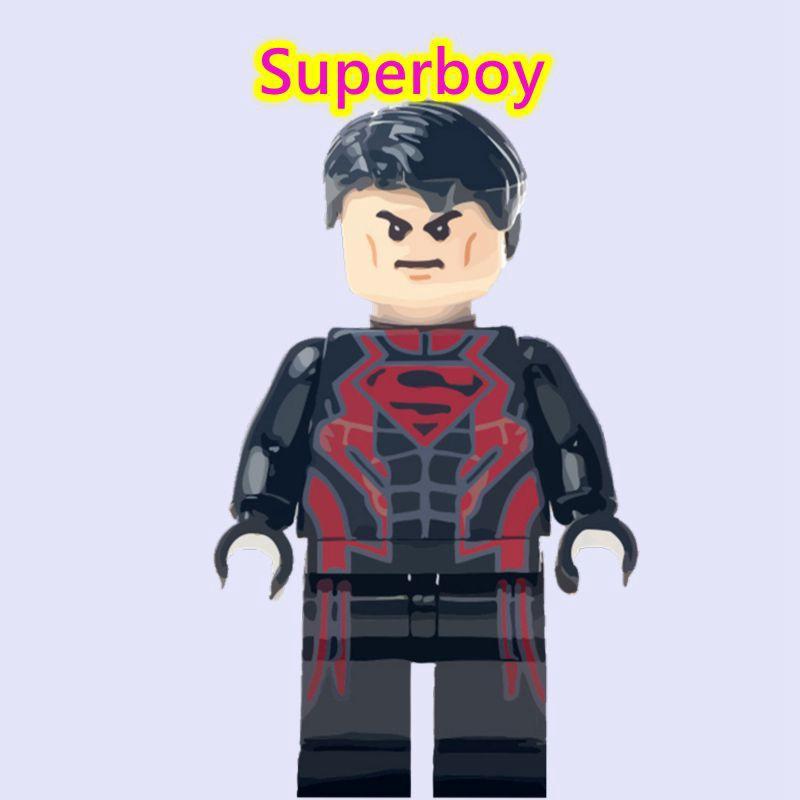 Teen Titans Nightwing Robin Arkham Knight Compatible with Marvel Minifigures Toy DC Movie Riddler Black Flash Building Blocks Educational Toys