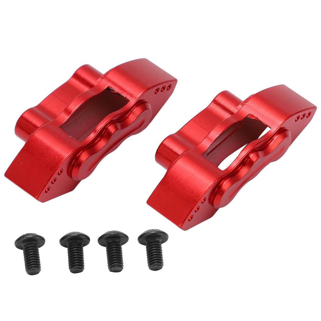 2pcs Set Metal Front Rear Brake Disc Calipers for LOSI SUPER BAJA REY 1 6 RC Car Upgrade PartsRed