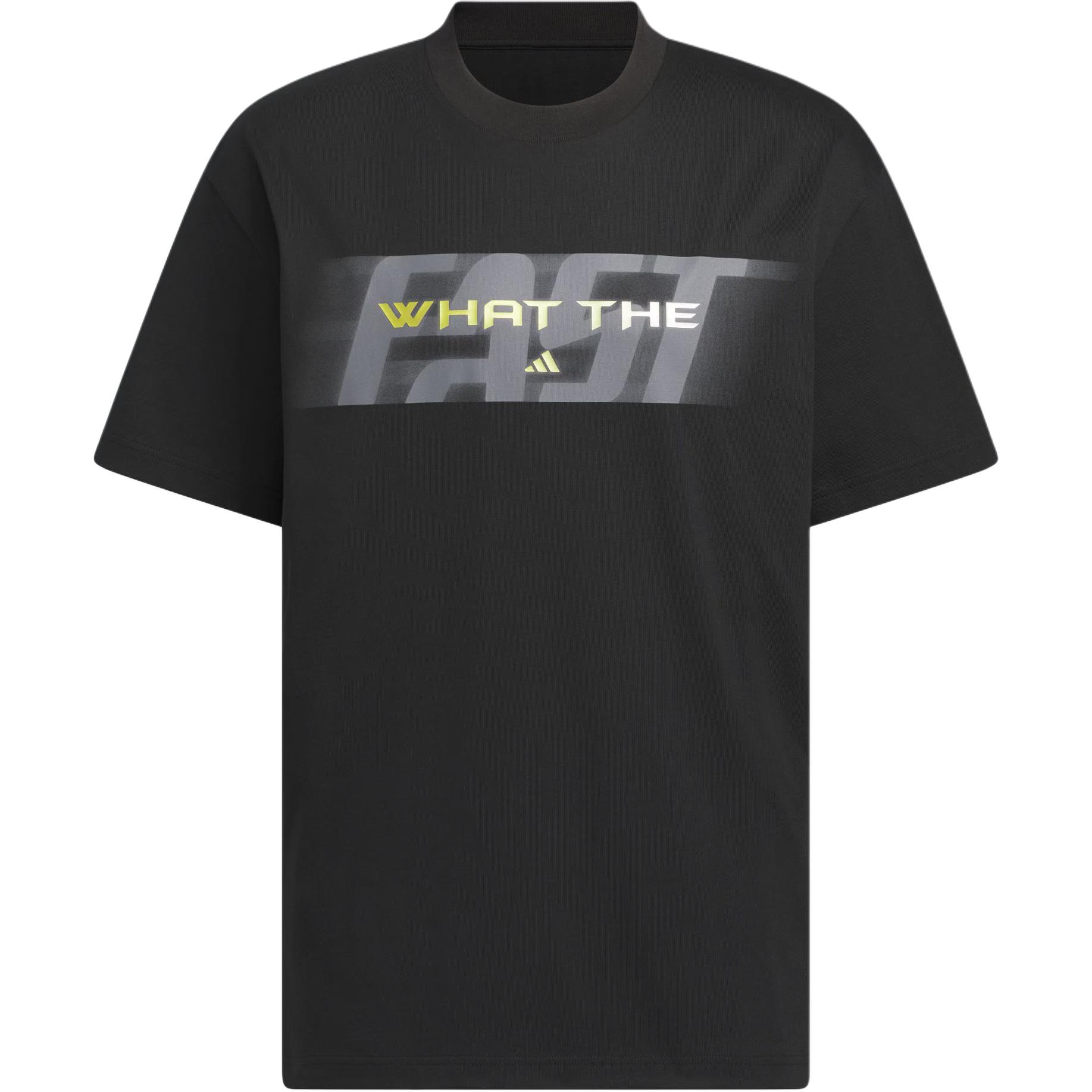 

Adidas Баскетбольная Графика Свободный Крой Модная Дышащая Футболка с Коротким Рукавом Мужские Топы Черный KA2292 XL