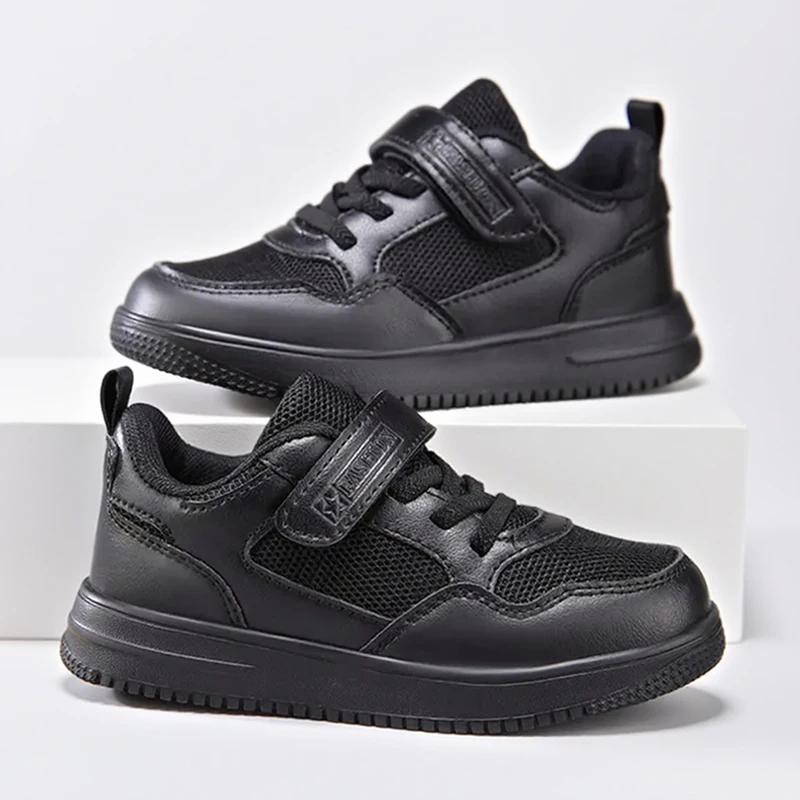 Fashion Kids Sports Sneakers for Boys Lightweight Non-Slip Walking Shoes Children Casual Athletic Shoes for School Outdoor Play