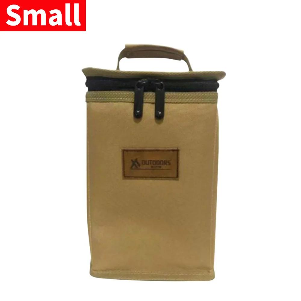 Butan Brennstoffkartuschenabdeckung 600D Oxford-Gewebe Campinglaterne Gastanktasche Camping-Aufbewahrungstasche für Outdoor-Camping Kochen Wandern