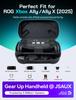 JSAUX ROG Xbox 2025 Carrying Dual Layer Hard Shell Protective Case with Accessory Storage BG0136 Ally/X Case, -