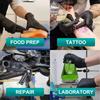 100 Pack Disposable Black Nitrile Gloves For Household Cleaning Work Safety Tools  Gardening Gloves  Kitchen Cooking Tatto