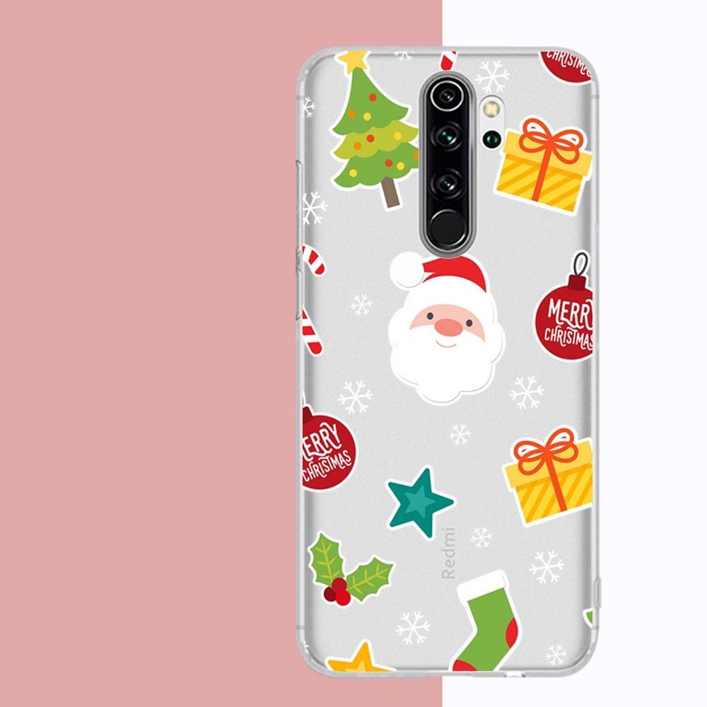 Christmas Mousepad For Samsung S 20 21 22 23 for Redmi Note7 8 9 10 for Huawei P20 30 40 Clear Case