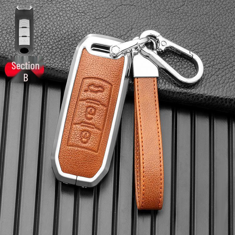 Metal Full Coverage Key Shell for GAC Trumpchi 18 Models: GA4, GS4, GA3, GE3