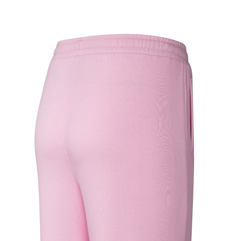 Adidas Neo Solid Color Lace-Up Casual Tapered Knit Sports Pants Women Pants Pink IP6500