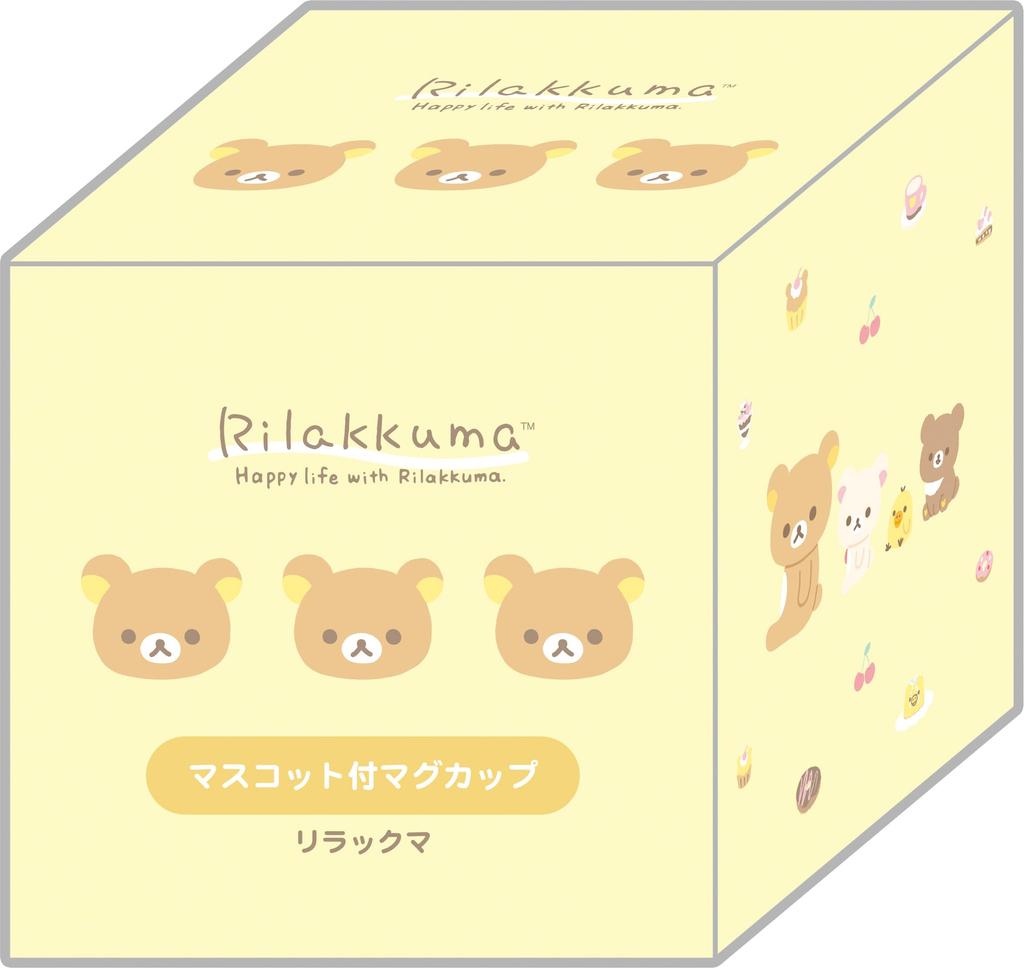 TK23801 Rilakkuma Mascot Mug Rilakkuma