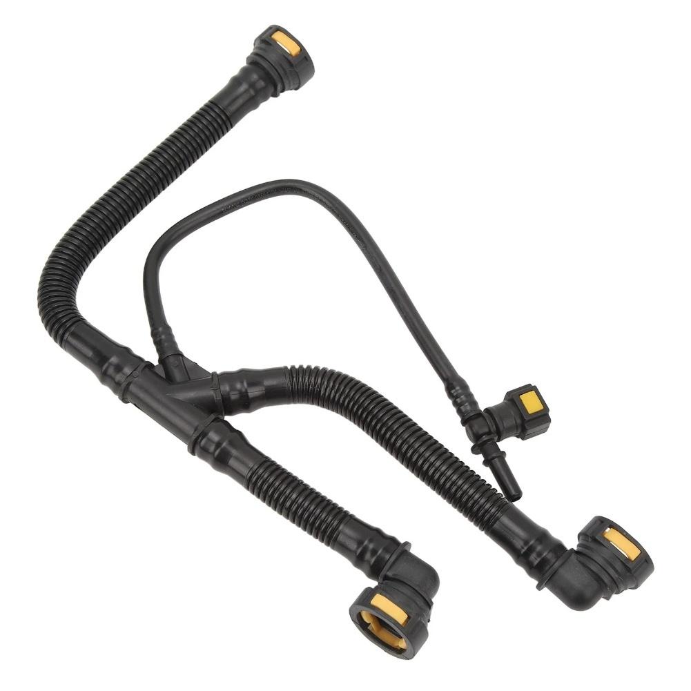 Black Yellow Car Breather Pipes Ventilation System Plastic Breather Pipes Brand New Condition Easy Installation Process