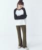 CITTA Every Day Comfort Layered Skirt Pants_Ctb556(Khaki)