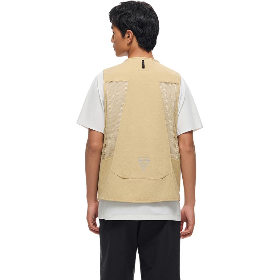 ANTA Vests Unisex Black Collarless Thin Workwear 172520603-3